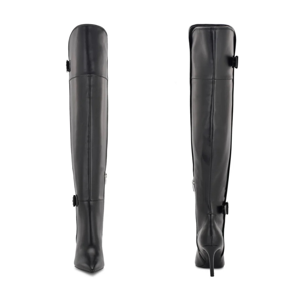 Nine West Flye Over the Knee Heeled Boots - Picture 4 of 11